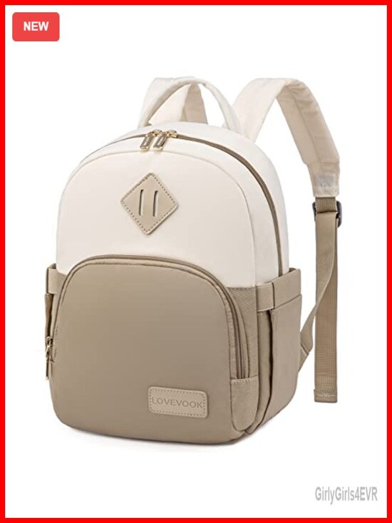 Lightweight Waterproof Nylon Mini Backpack with Multiple Pockets